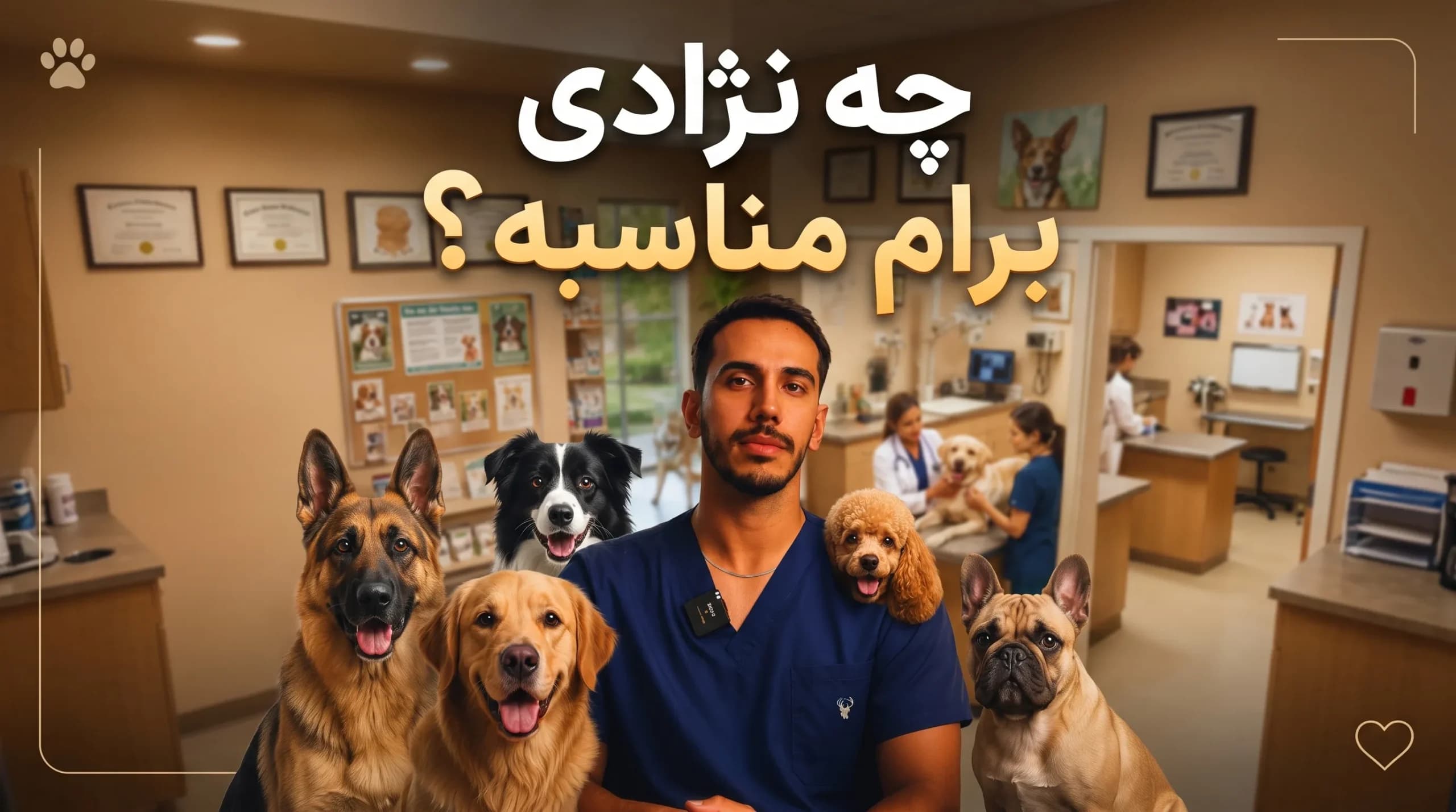 چه نژاد سگی برای خونه و سبک زندگی تو ساخته شده؟