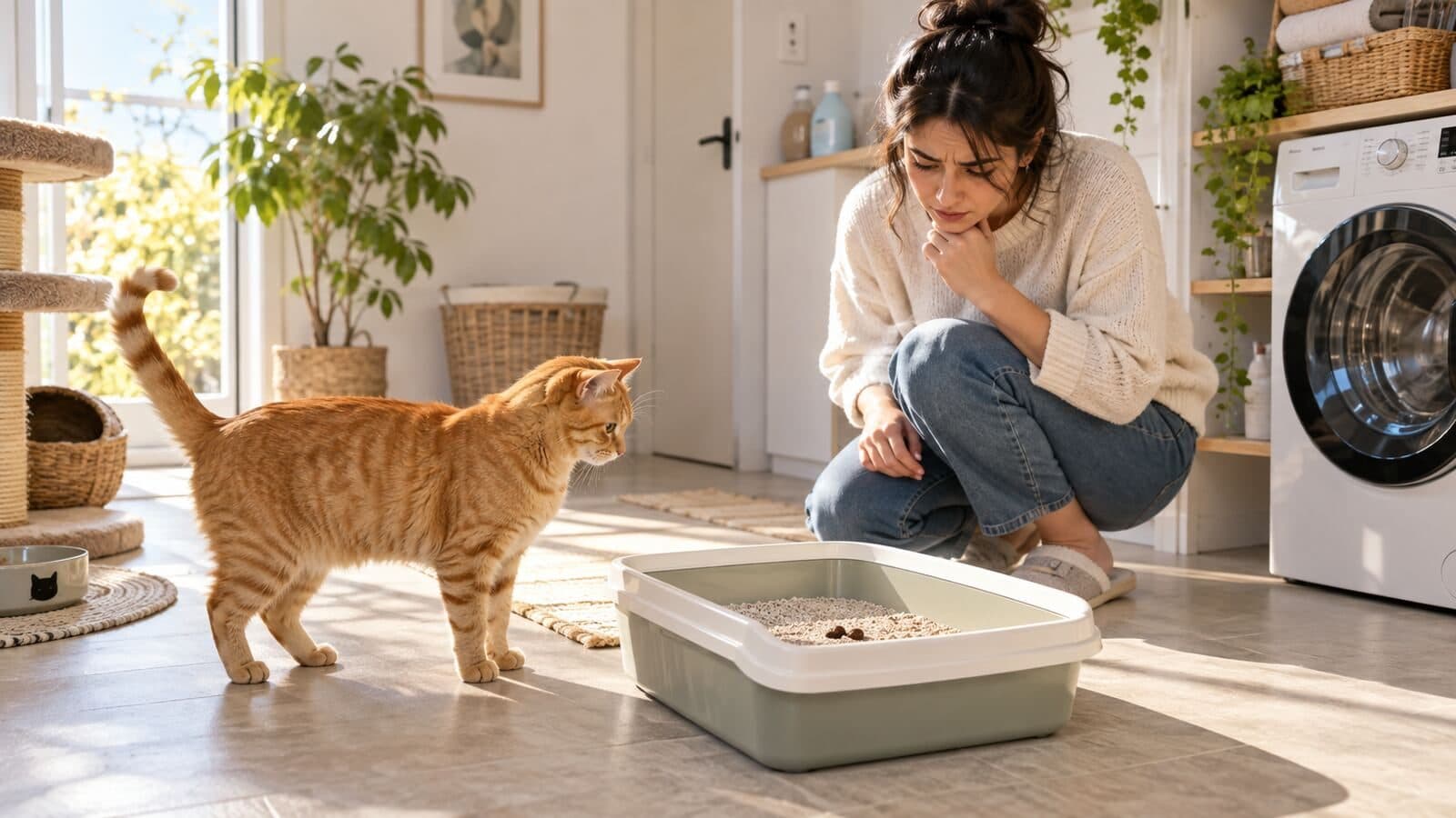 یبوست و مگاکولون در گربه؛ چه زمانی زورزدن یک هشدار جدی است؟