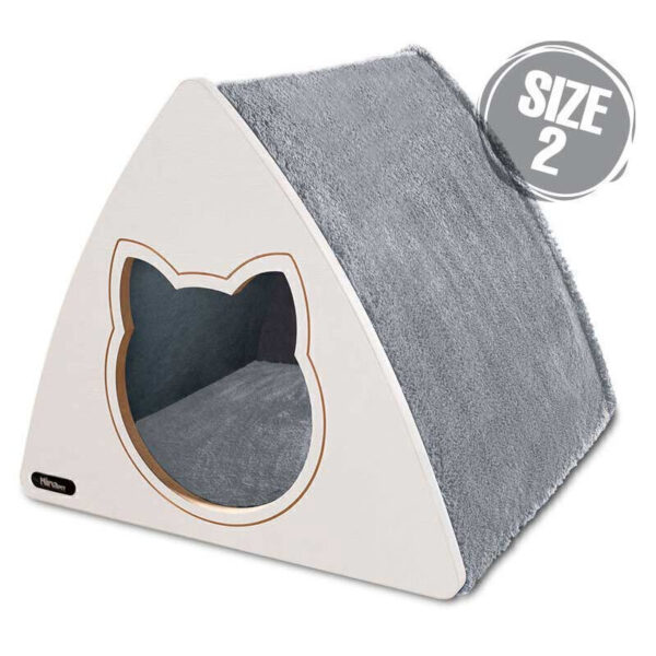 لانه سه گوش گربه نیناپت سایز 2 NinaPet Triangle Cat House