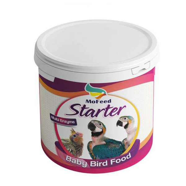 سرلاک جوجه پرنده مفید مدل استارتر Mofid Starter Hand Feeding Formula  وزن ۲۵۰ گرم