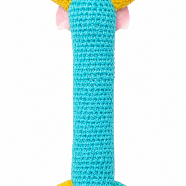 اسباب بازی سگ مدل استخوان بافتنی Knitted Bone Dog Toy
