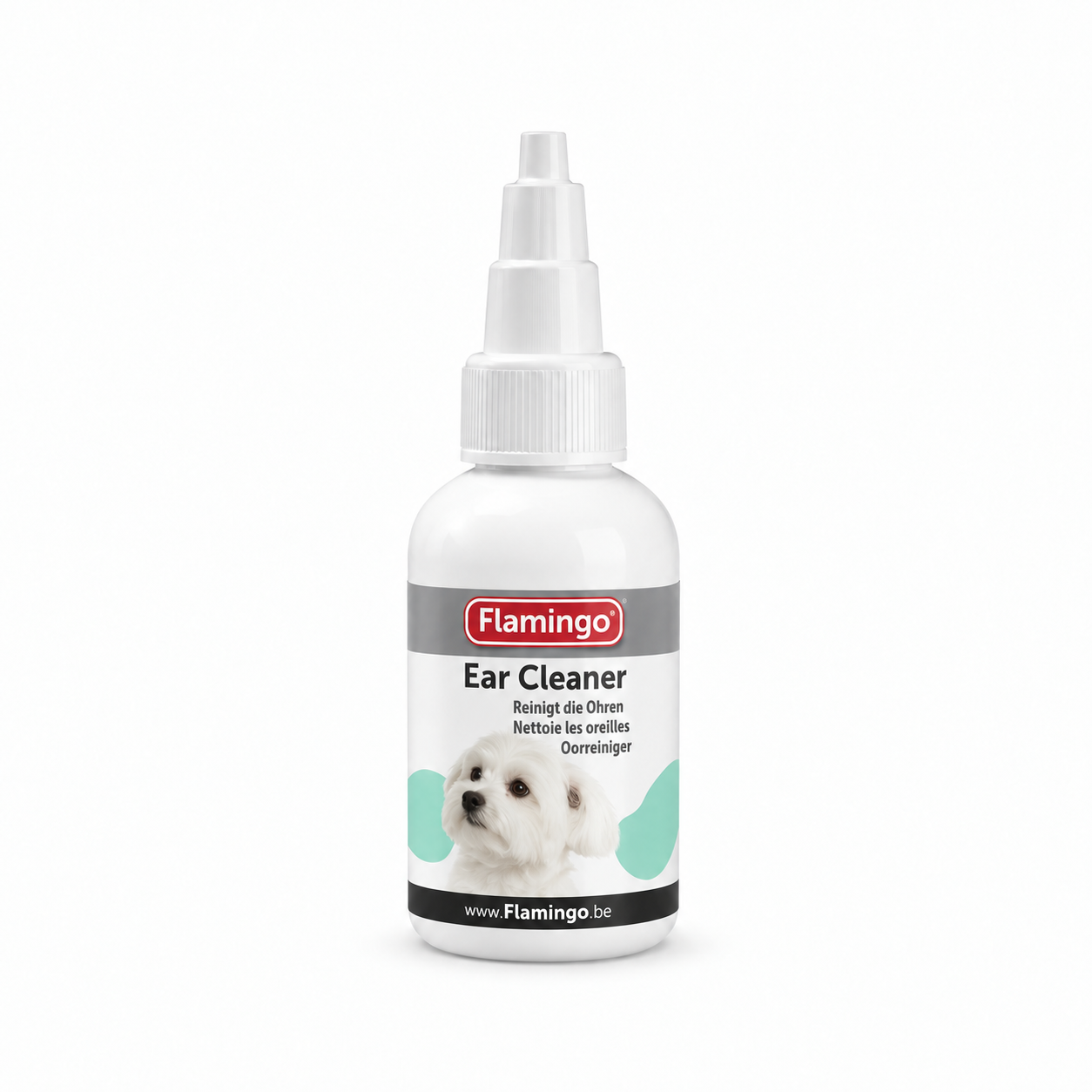 253d0f62-5c80-432d-82fd-b4157c58e9a0 لوسیون گوش پاککن سگ فلامینگو Flamingo Ear Cleaner for Dogs حجم 50 میلی لیتر - Image 1