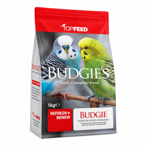 غذای خشک مرغ عشق تاپ فید TopFeed Budgie's وزن 1 کیلوگرم