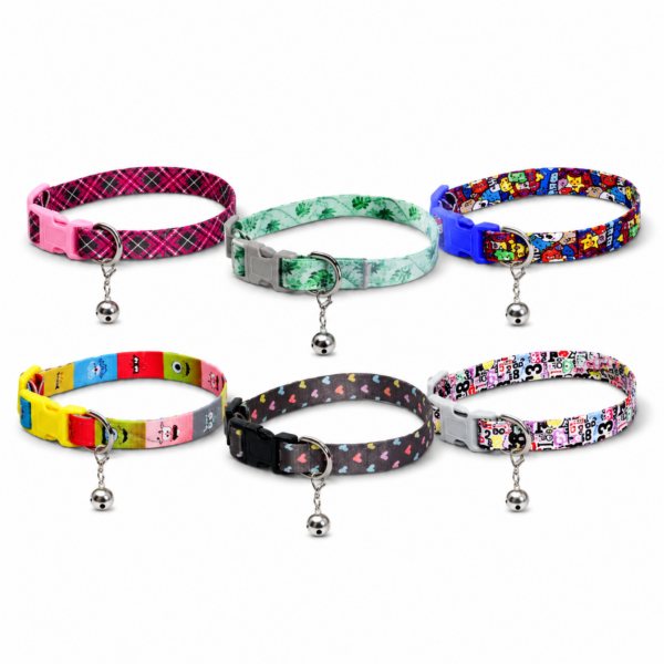 قلاده گردنی سگ مدل پترن بدون لید Ninapet Pattern Dog Collar سایز ۲ نیناپت