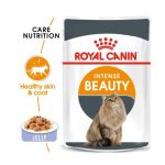 پوچ گربه ژله ای رویال کنین مناسب پوست و مو Royal Canin Intense Beauty in Jelly وزن 85 گرم - Image 3