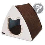 لانه سه گوش گربه نیناپت سایز 2 NinaPet Triangle Cat House - Image 5