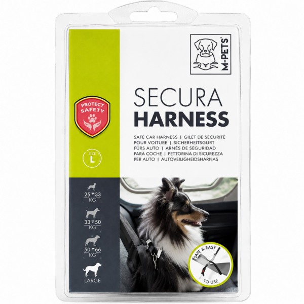 قلاده ایمنی سگ برای خودرو ام پتس مدل  M-PETS Secura Car Harness سایز لارج