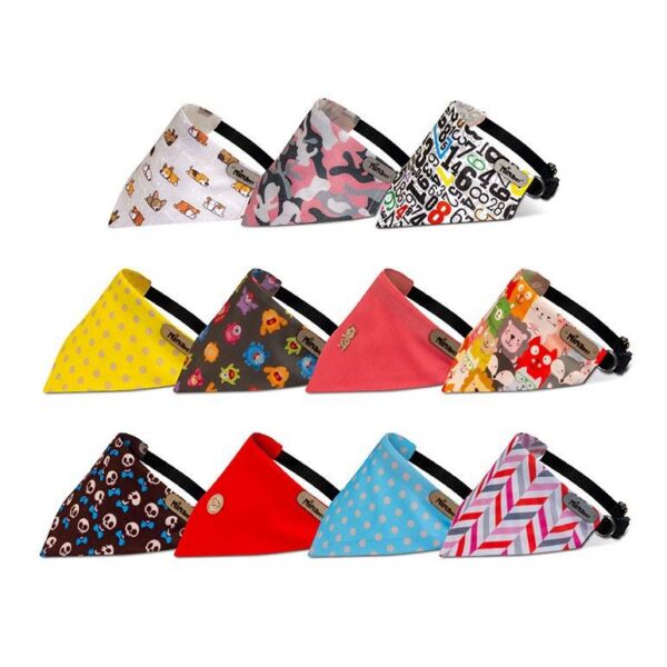 قلاده دستمال گردن سگ نیناپت مخصوص نژادهای کوچک Ninapet Small Breed Dog Bandana Collar