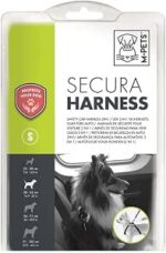 قلاده تنی سگ ام پتس مدل هارنس و کمربند ایمنی خودرو سگ M-PETS SECURA HARNESS 2 in 1 سایز اسمال