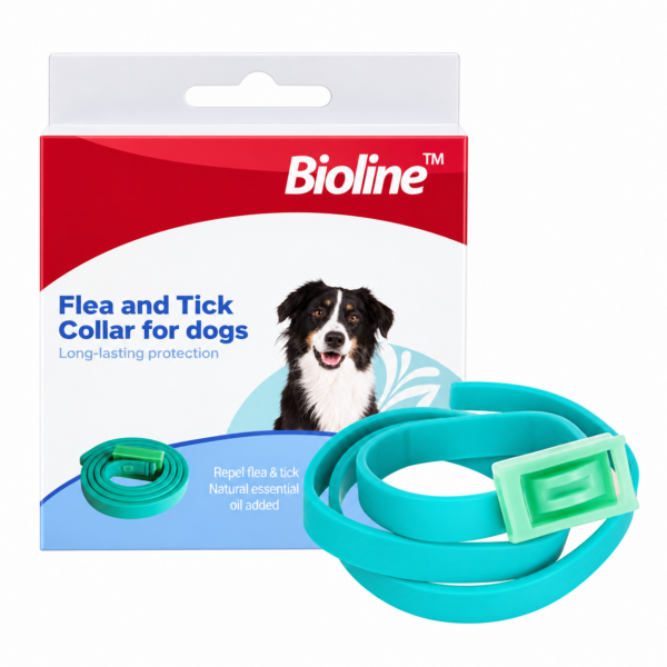 قلاده ضد کک و کنه سگ بایولاین Bioline Flea and Tick Collar for Dogs