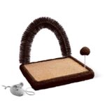 اسکرچر زمینی گربه برس دار نیناپت Ninapet cat scratcher with brush - Image 2