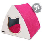 لانه سه گوش گربه نیناپت سایز 2 NinaPet Triangle Cat House - Image 2