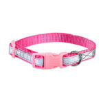 قلاده گردنی تسمه‌ای شبرنگ سگ نیناپت  Ninapet Reflective Dog Collar سایز 1 بدون لید - Image 3