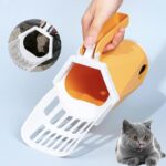 بیلچه جمع کننده مدفوع گربه مخزن دار  Cat Litter Cleaning Shovel - Image 6