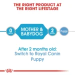 کنسرو استاتر سگ رویال کنین مادر و بچه Royal Canin Starter Mother & Babydog وزن 195 گرم - Image 5