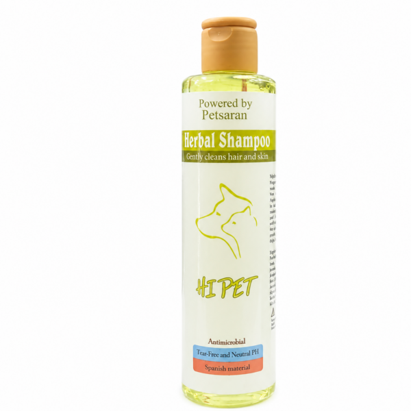 شامپو سگ و گربه های پت با رایحه موز HI Pet Banana Pet Shampoo حجم 500 میلی‌لیتر