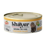 کنسرو نچرال گربه با طعم فیله مرغ شایر Shayer Natural Cat Food Chicken Fillet وزن 110 گرم - Image 3