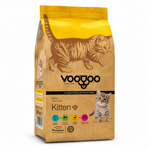 غذای خشک بچه گربه وودو VooDoo Kitten وزن 7 کیلوگرم