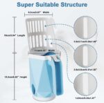 بیلچه جمع کننده مدفوع گربه مخزن دار  Cat Litter Cleaning Shovel - Image 5