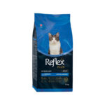 غذای خشک گربه بالغ رفلکس پلاس با طعم ماهی سالمون Reflex Plus Adult Salmon Hypoallergenic وزن 1.5 کیلوگرم