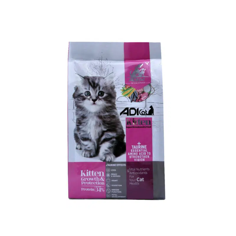 Adicat-super-premium-Kitten-800x800.jpg غذای خشک بچه گربه ادی کت مدل Adi Cat Super Premium Kitten وزن ۲ کیلوگرم - Image 1