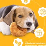 تشویقی دوناتی سگ پک ان پراید با طعم مرغ و و پوست گاو Pack'n pride Chewy Treats chicken & rawhide donut وزن 130 گرم - Image 6
