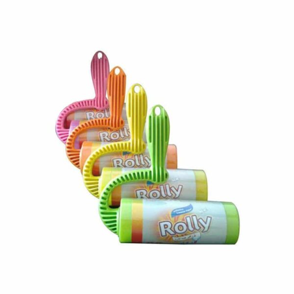 پرزگیر رولی دسته مبلی بزرگ Rolly Adhesive cleaner roll 90 Layer تعداد 90 لایه