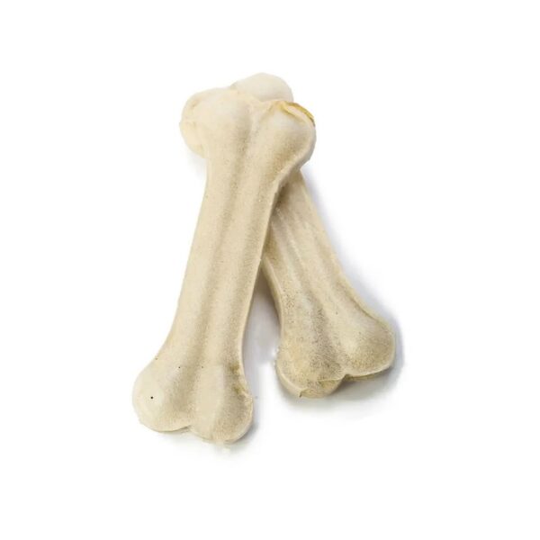 استخوان ژلاتینی شیری سگ چیوبون Chewbone Milk Dog Bone سایز ۷.۵ سانتی‌متر بسته ۵ عددی