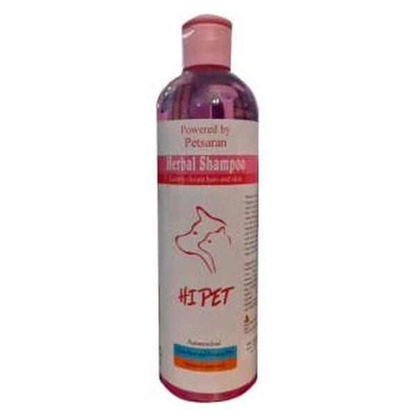 شامپو سگ و گربه های پت با رایحه توت فرنگی HI Pet Strawberry Shampoo for Dogs & Cats حجم 500 میلی لیتر