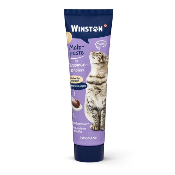 خمیر مالت گربه وینستون Winston Flea Seed Husks وزن 100 گرم