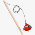 چوب بازی گربه نیناپت مدل عروسک دستساز  Ninapet Handmade Doll Cat Teaser Wand