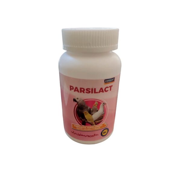مکمل پروبیوتیک پرندگان پارسی لاکت Parsilact Probiotic Supplement for Birds وزن 120 گرم