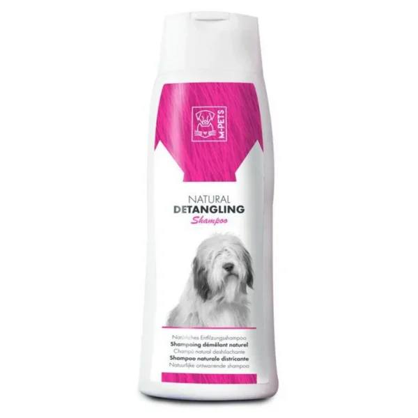 شامپو سگ ام پتس مناسب باز کردن گره M-pets Natural Detangling Dog Shampoo حجم 250 میلی لیتر