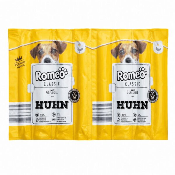 تشویقی مدادی سگ رومئو با طعم مرغ Romeo Classic Chicken Sticks تعداد 8 عدد