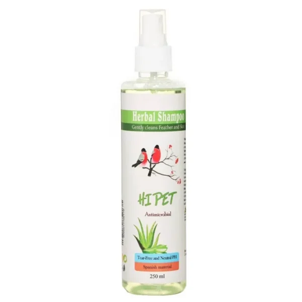 شامپو اسپری پرندگان های پت HiPet Waterless Shampoo for Birds حجم 250 میلی لیتر