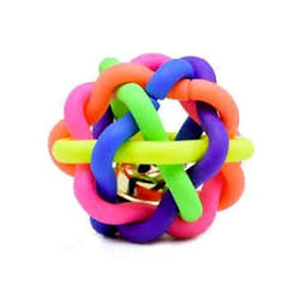 اسباب‌بازی سگ مدل توپ ماکارونی فضایی سایز لارج  Space Macaroni Ball Dog Toy Large