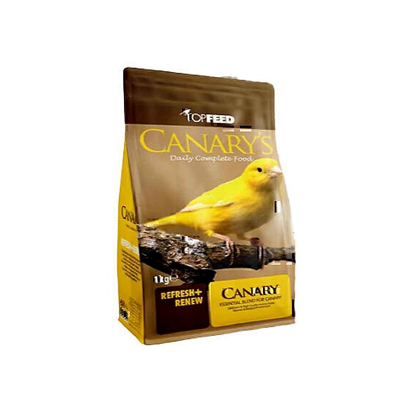 topfeed_canary_food_1kg_woocommerce غذای خشک قناری تاپ فید TopFeed Canary وزن 1 کیلوگرم - Image 1