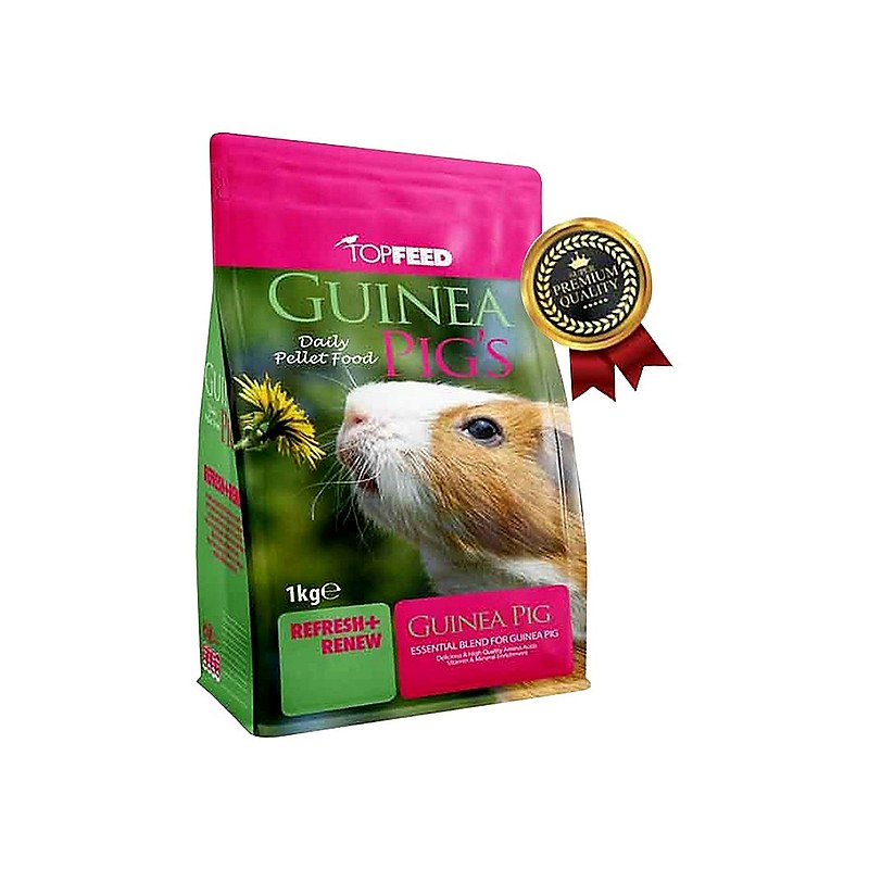 غذای خشک خوکچه هندی تاپ فید مدل GuineaPigs Daily PelletFood وزن 1 کیلوگرم - Image 1