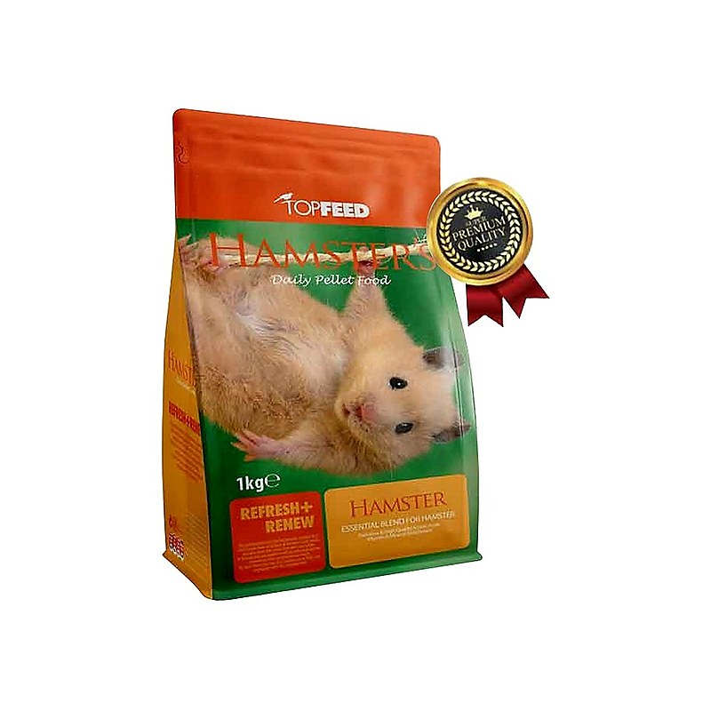 topfeed_hamsters_daily_pellet_food_1kg_woocommerce غذای خشک همستر تاپ فید مدل Hamster Daily PelletFood وزن 1 کیلوگرم - Image 1