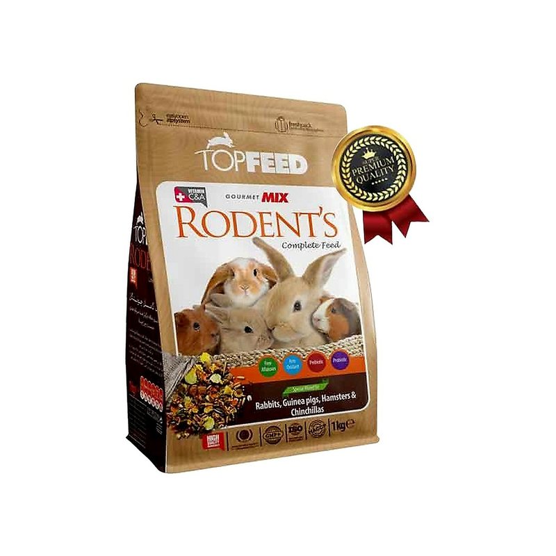 خوراک آجیلی جوندگان تاپ فید مدل Rodents Complete Food وزن 1 کیلوگرم - Image 1