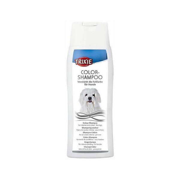 شامپو سگ مخصوص موهای روشن تریکسی Trixie color Shampoo حجم 250 میلی لیتر