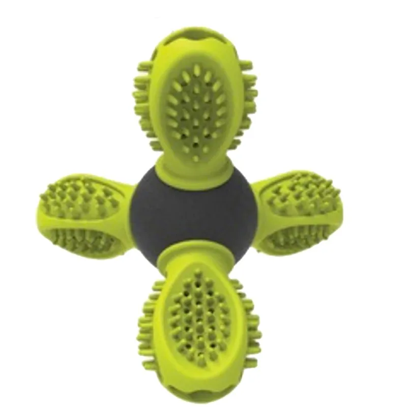 tvx9i6j6-original اسباب بازی سگ چهار طرفه به همراه مخزن تشویقی ام پتس Mpets Dog Dispenser Toy Four Sides - Image 1