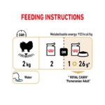 پوچ سگ بالغ پامرانین رویال کنین Royal Canin Adult Pomeranian وزن 85 گرم - Image 3