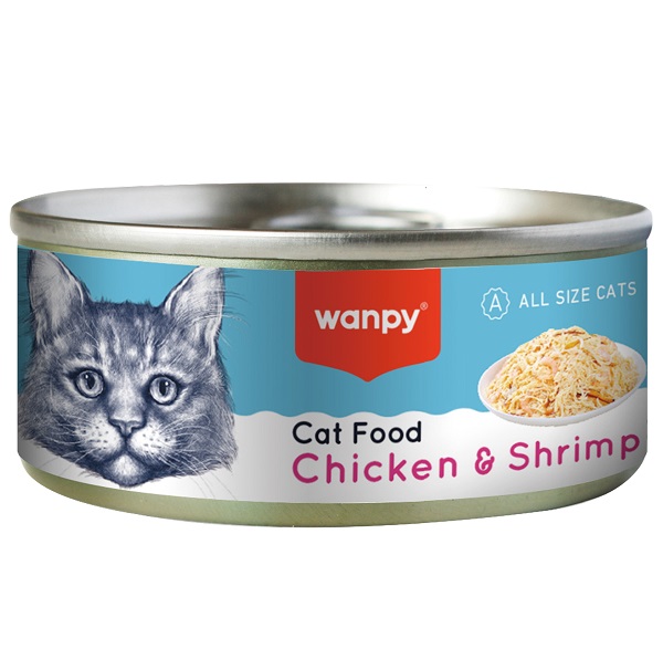 WANPY-CHICKEN-SHRIMP-CAT-FOOD کنسرو گربه ونپی با