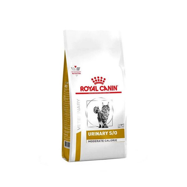 غذای خشک گربه رویال کنین مدل Urinary S/O Moderate Calorie وزن 1.5 کیلوگرم
