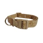 قلاده گردنی سگ ام پتس طرح چوب M_Pets Wood Design Medium سایز مدیوم - Image 2