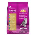 غذای خشک گربه ویسکاس ضد گلوله مویی با طعم مرغ و ماهی تن Whiskas Hairball Care Cat Food وزن 1.1 کیلوگرم - Image 2