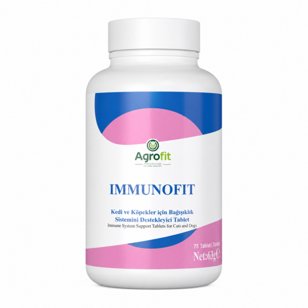 مکمل ایمنی بدن سگ اگروفیت مدل Immunofit Agrofit بسته ۷۵ عددی