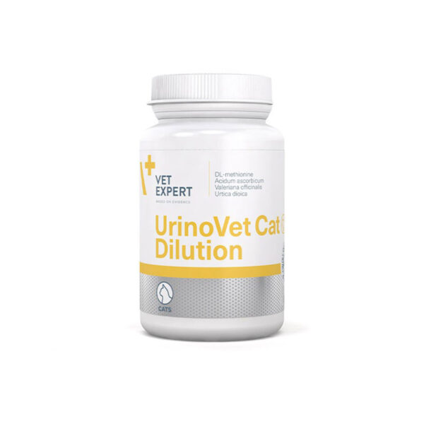 مکمل تقویت کننده مجاری ادراری گربه Vetexpert Urinovet Cat Dilution تعداد 45 عدد