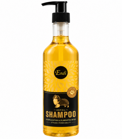 شامپو ضد انگل و ضد جرب حیوانات اندی مدل استریلایزیشن Endi Sterilization & Eliminates Mites Shampoo حجم 500 میلی‌لیتر